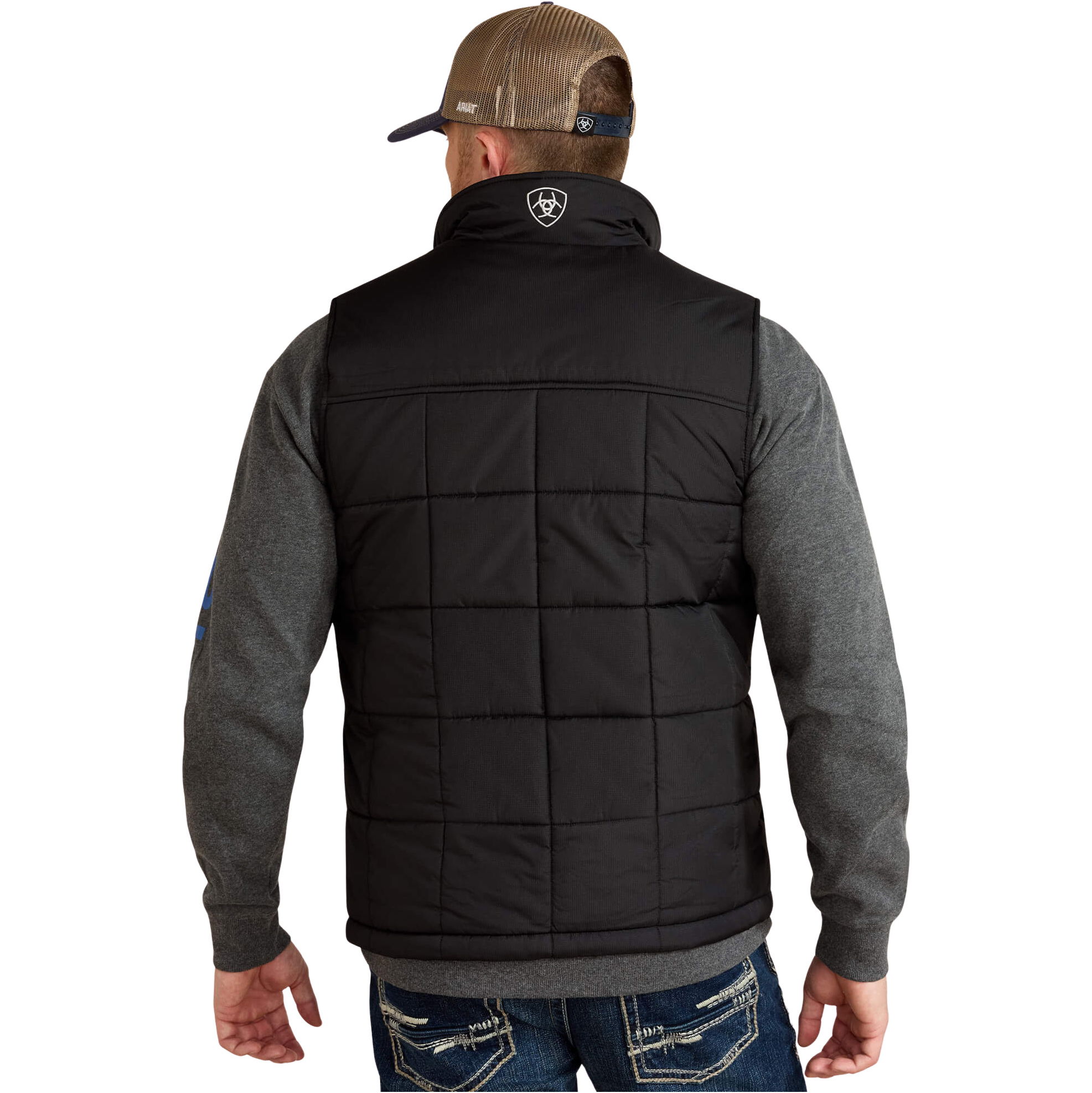 2026 Ariat Mens Crius Insulated Vest 10011523 - Black